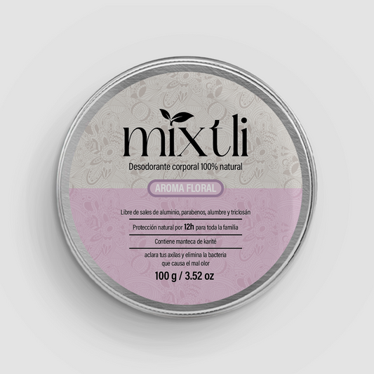 Desodorante natural Mixtlo 100g Floral